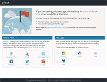 Tablet Screenshot of klinksiek-it.de